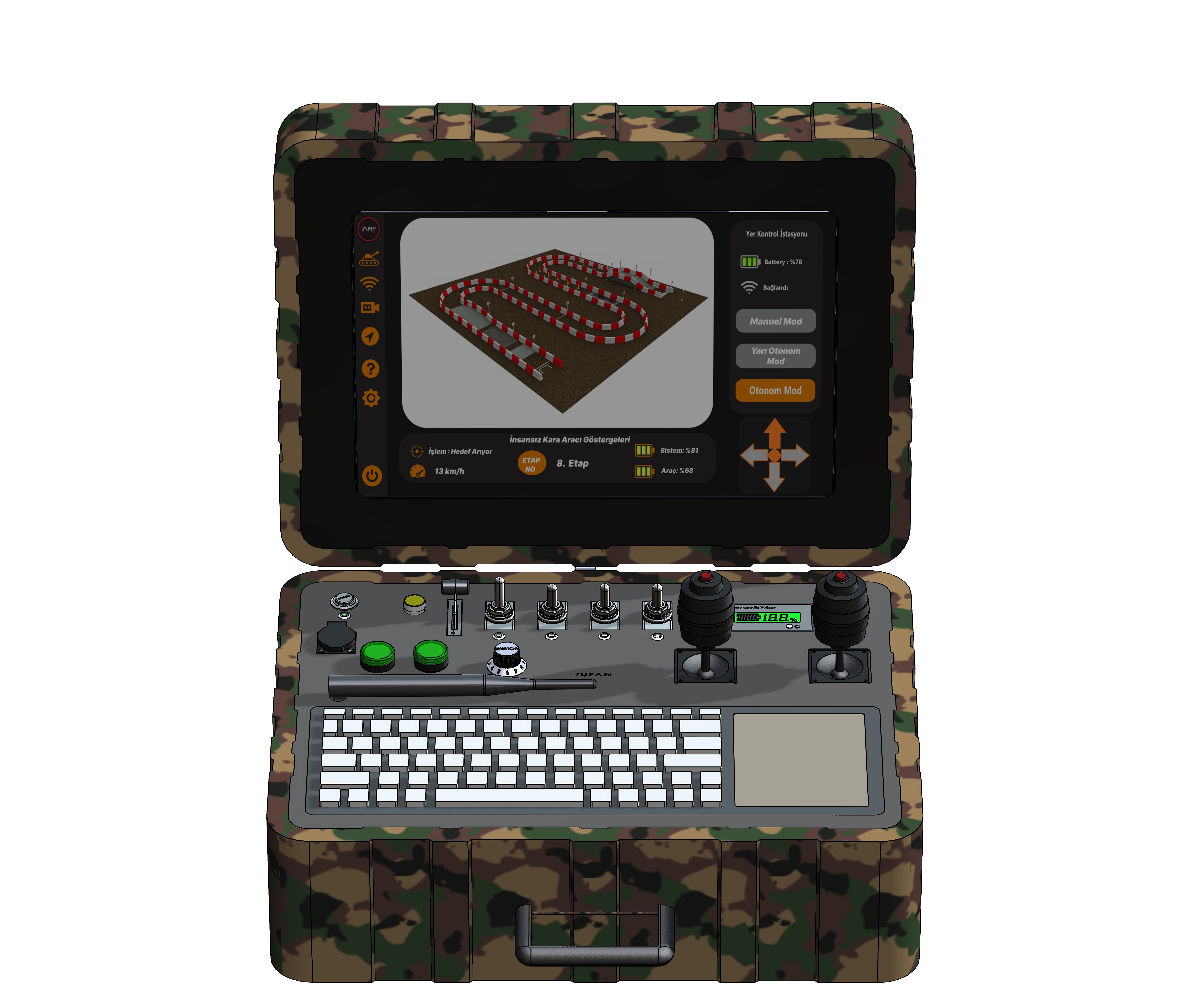 Tufan Önden Görünüm